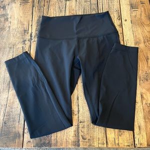 High rise lululemon wunder under leggings